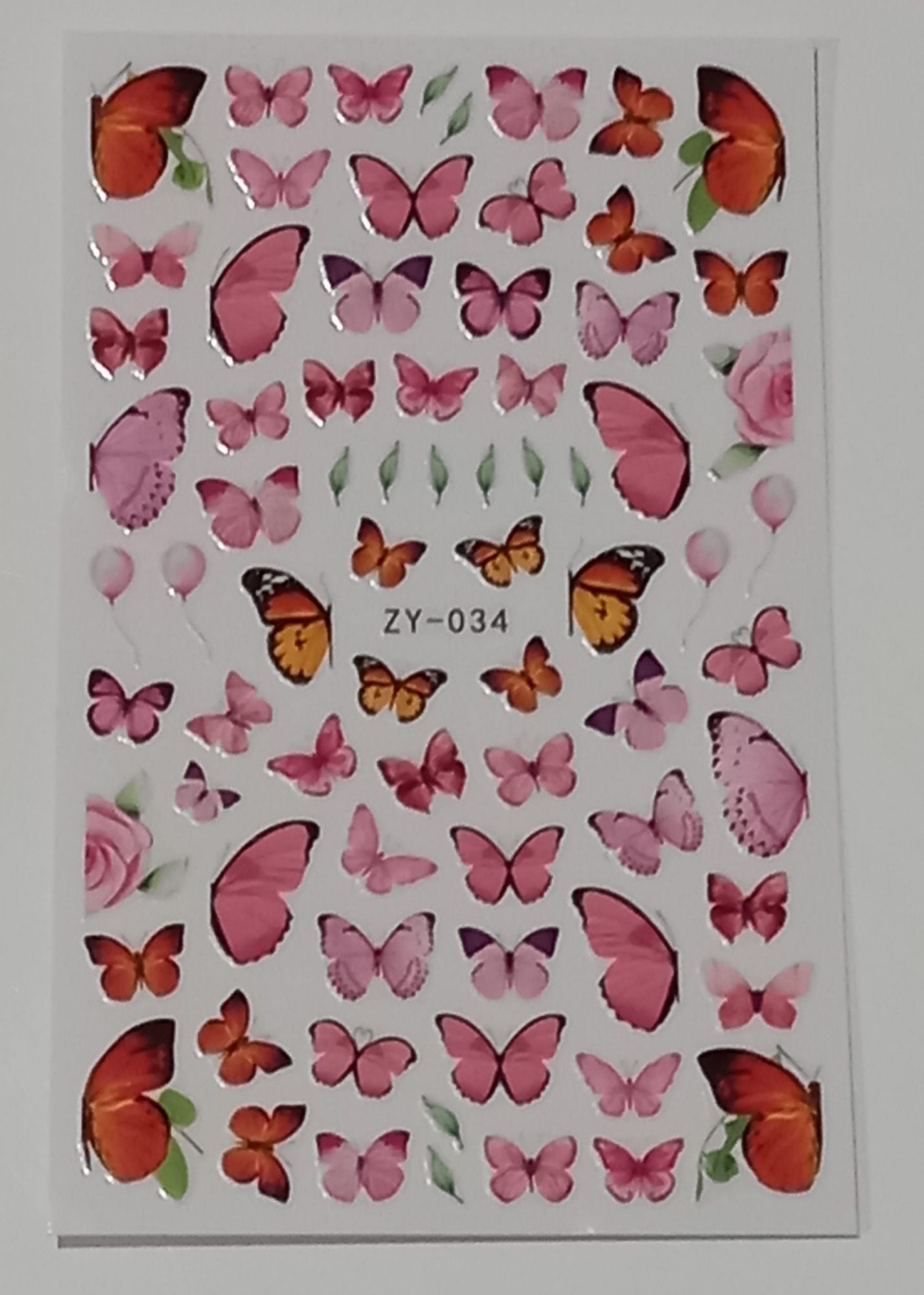 Butterfly Nail Art Stickers