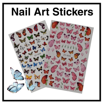 Butterfly Nail Art Stickers